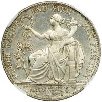 German States - Bavaria. Taler, 1871. NGC MS63 - 2