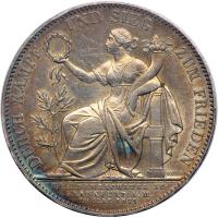 German States - Bavaria. Taler, 1871. PCGS AU58 - 2