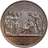 England. Coronation Medal, 1821. NGC MS62 - 2