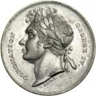 Great Britain. Medal, 1821. NGC AU53