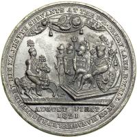 Great Britain. Medal, 1821. NGC AU53 - 2