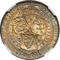 Great Britain. Florin, 1901. NGC MS63 - 2