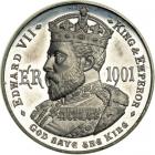 Great Britain. Accession Medal, 1901. NGC PF63