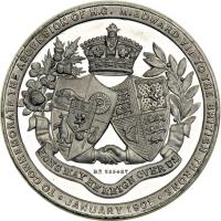 Great Britain. Accession Medal, 1901. NGC PF63 - 2