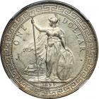 Great Britain. Trade Dollar, 1899-B. NGC UNC