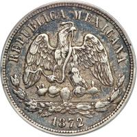 Mexico. 50 Centavos, 1872-Mo M. PCGS EF40 - 2