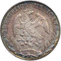 Mexico. 8 Reales, 1892-Mo AM. AU-UNC - 2