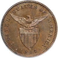 Philippines. Centavo, 1914-S. PCGS MS64 - 2