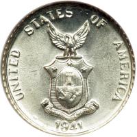 Philippines. 10 Centavos, 1941-M. NGC MS66 - 2