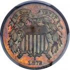 1872 Two Cents. PCGS PF64