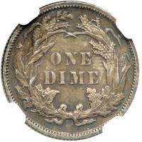 1888 Liberty Seated Dime. NGC MS62 - 2