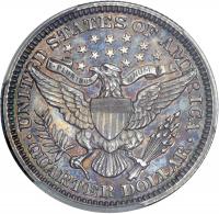 1914 Barber Quarter Dollar. PCGS PF62 - 2