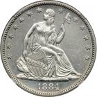 1884 Liberty Seated Half Dollar