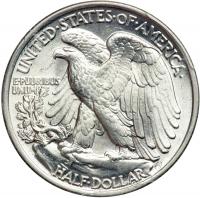 1943 Liberty Walking Half Dollar. PCGS MS64 - 2