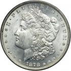 1878 Morgan Dollar. 7 tail feathers, reverse of 1878. PCGS MS64