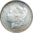 1878 Morgan Dollar. 7 tail feathers, reverse of 1878. PCGS MS61