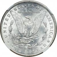 1889 Morgan Dollar. NGC MS63 - 2