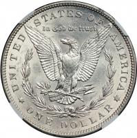 1897-O Morgan Dollar. NGC AU58 - 2