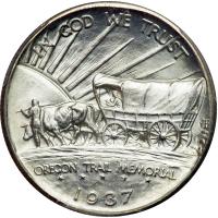 1937-D Oregon Trail Half Dollar. PCGS MS66 - 2