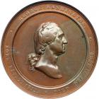 (1860) B-326A AE Mint Cabinet Medal. NGC MS62