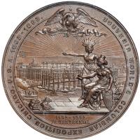 1893 IL E-54 (BZ) Medal Landing Of Columbus. NGC MS67 - 2