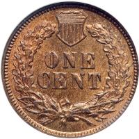 1872 Indian Head Cent. NGC MS65 - 2
