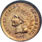 1873 Indian Head Cent. NGC MS65