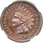 1877 Indian Head Cent. NGC PF63