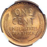 1909-S Lincoln Cent. NGC MS64 - 2