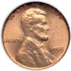 1955 Lincoln Cent. Doubled die obverse. NGC MS63