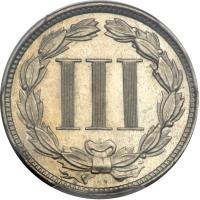 1878 Nickel Three Cents. PCGS PF63 - 2