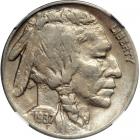 1937-D Buffalo Nickel. 3 legs. NGC EF45