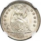 1857-O Liberty Seated Dime. NGC MS67