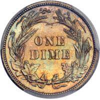 1900 Barber Dime. PCGS PF66 - 2