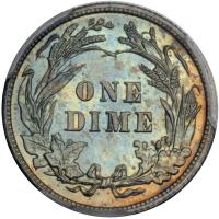 1902 Barber Dime. PCGS PF65 - 2