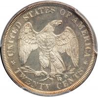 1875 Twenty Cents - 2