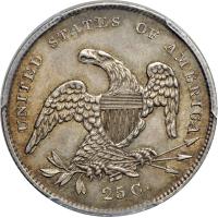 1831 Capped Bust Quarter Dollar. Small letters. PCGS MS63 - 2