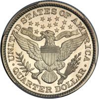 1900 Barber Quarter Dollar. PCGS PF67 - 2