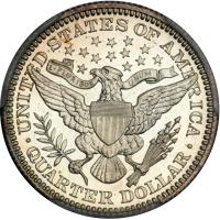 1902 Barber Quarter Dollar. PCGS PF66 - 2