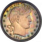 1911 Barber Quarter Dollar. PCGS PF68