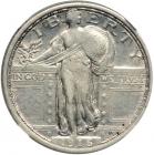 1916 Liberty Standing Quarter Dollar