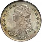 1830. Large 0 Capped Bust Half O-122 Rarity 1. NGC MS65