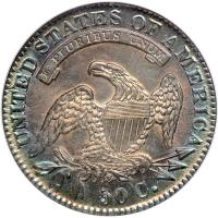 1831 Capped Bust Half Dollar. NGC MS66 - 2