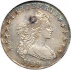 1799 Draped Bust Dollar. NGC AU50