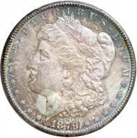 1879-CC Morgan Dollar. Capped die. PCGS MS63