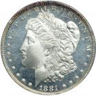 1881 Morgan Dollar. PCGS MS64