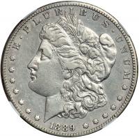 1889-CC Morgan Dollar