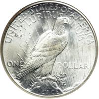 1922-S Peace Dollar. NGC MS66 - 2