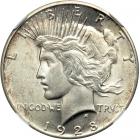 1928 Peace Dollar. NGC MS62