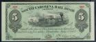 Charleston, SC - South Carolina Rail Road Company. $5.00 July 1, 1873 Remainder. PCGS Superb Gem New 67PPQ